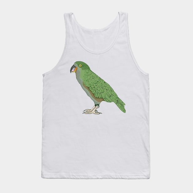 kea New Zealand Bird Tank Top by mailboxdisco